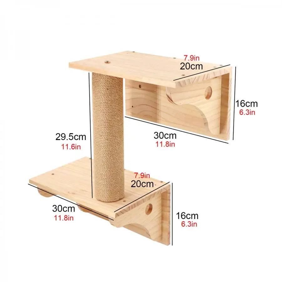 Cat Climbing Shelves