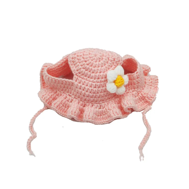 Knitted Cat Hat Hand-made