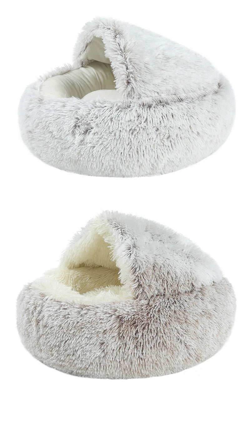 Plush Cat Bed